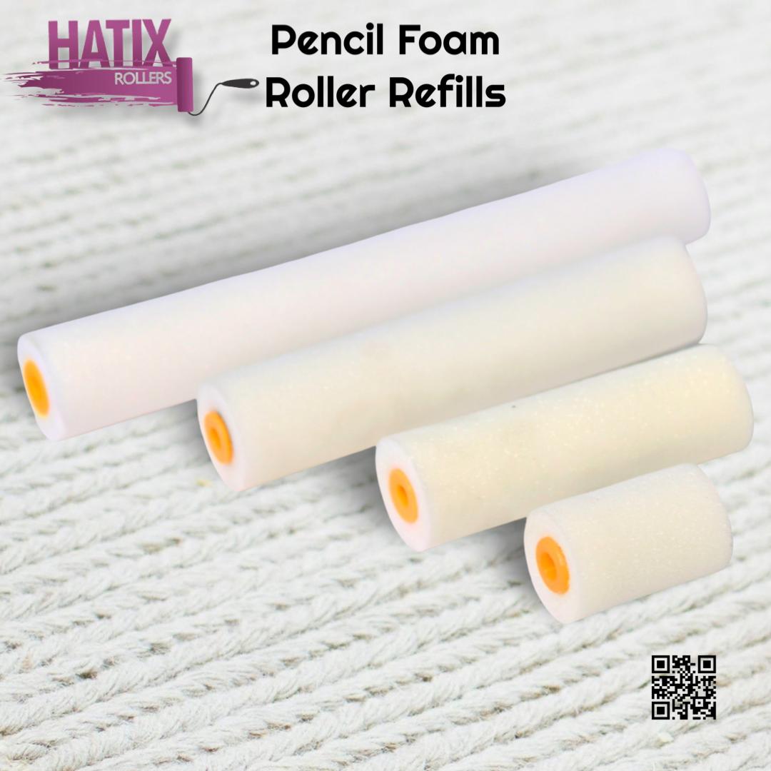 WATER BASE PENCIL FOAM ROLLER